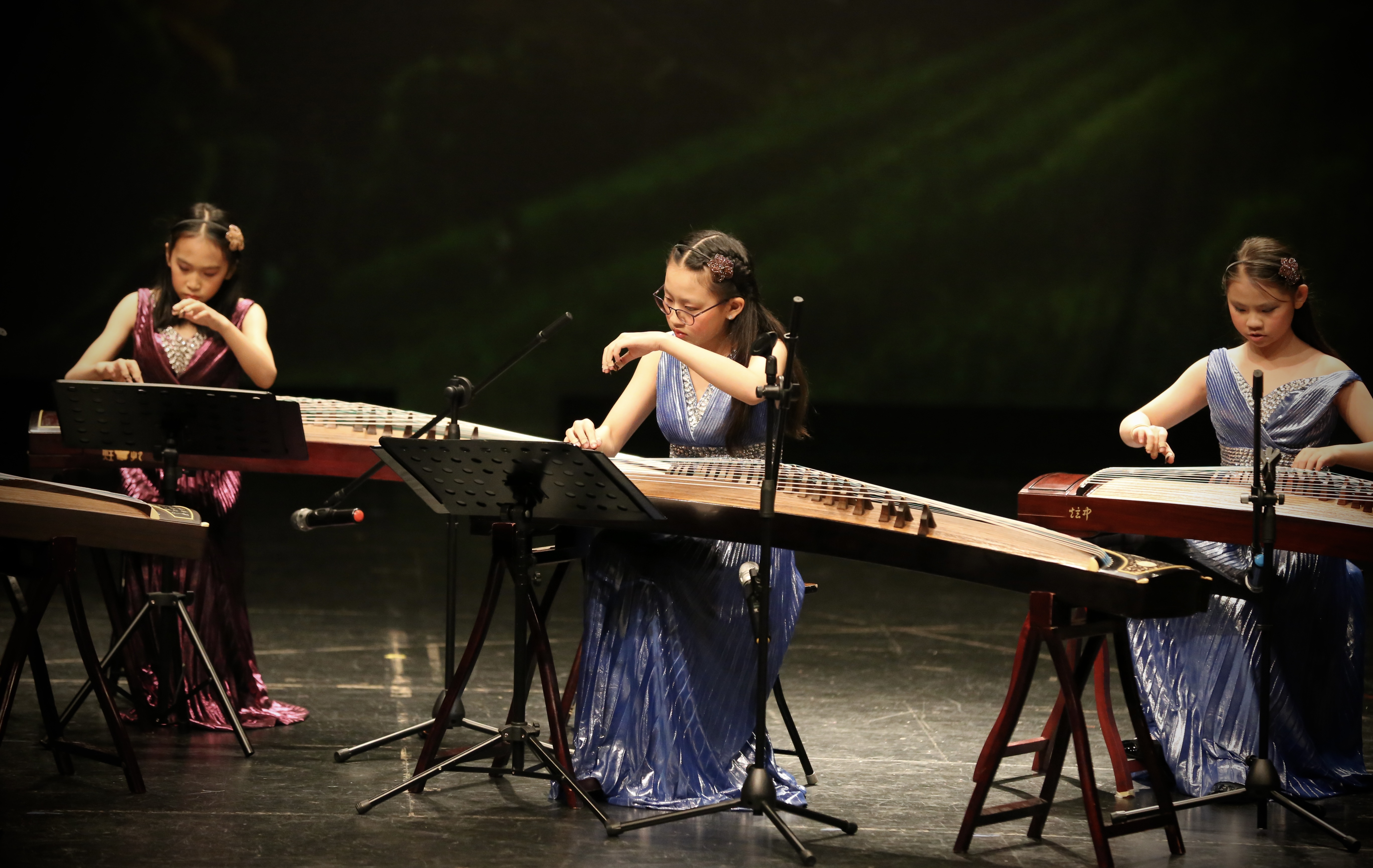 picture of me playing the guzheng